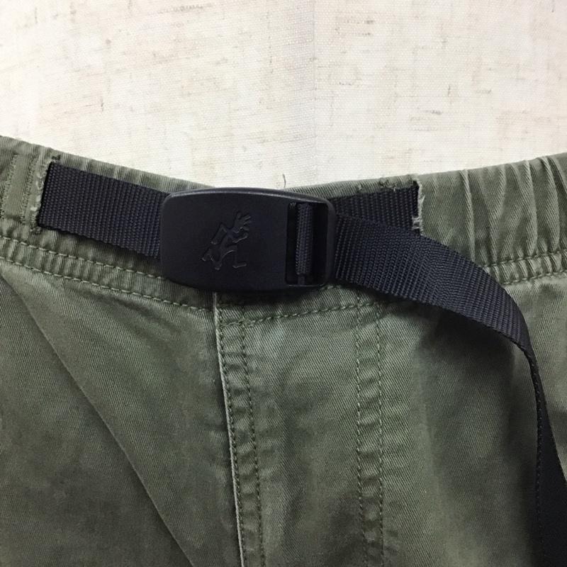 グラミチ GRAMICCI パンツ ワークパンツ、ペインターパンツ ミリタリーパンツ ワイドパンツ カジュアルパンツ ストレートパンツ ストレッチパンツ L 無地 カーキ / カーキ /  メンズ USED 古着 中古 10112177