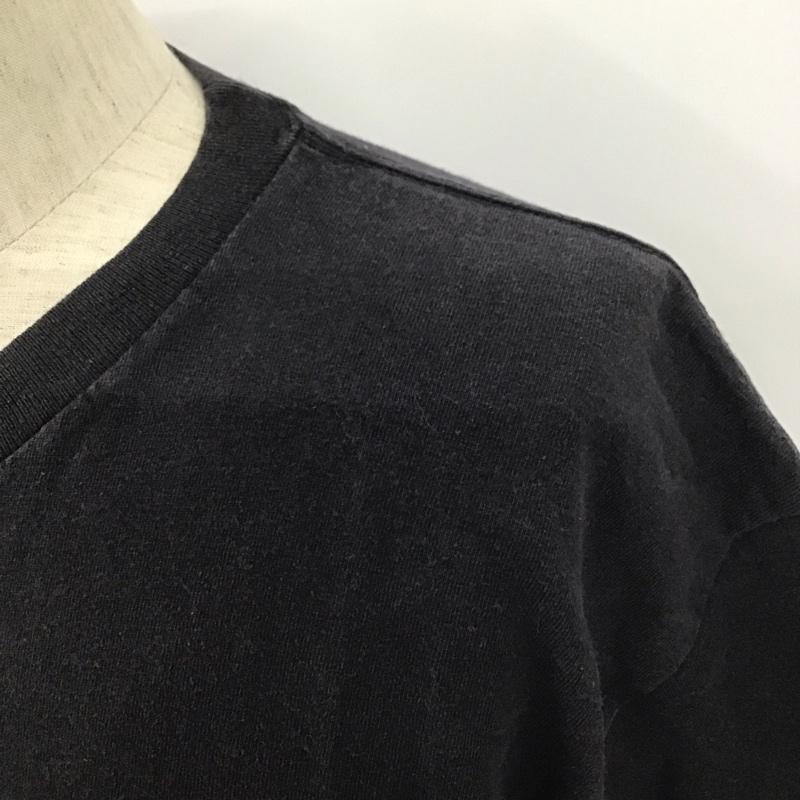 古着 USED Tシャツ 半袖 半袖カットソー プリントTシャツ クルーネックカットソー 古着 usa製 L プリント 黒 / ブラック /  メンズ USED 古着 中古 10111650