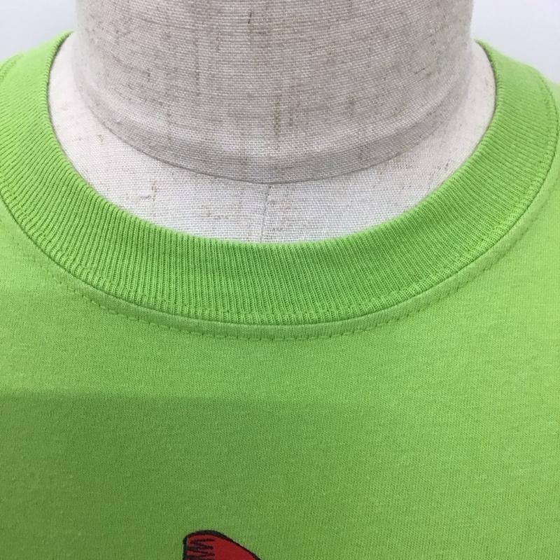 ヘインズ HANES Tシャツ 半袖 00s eskimojoes 半袖カットソー プリントTシャツ 古着 M プリント 緑 / グリーン /  メンズ USED 古着 中古 10114661