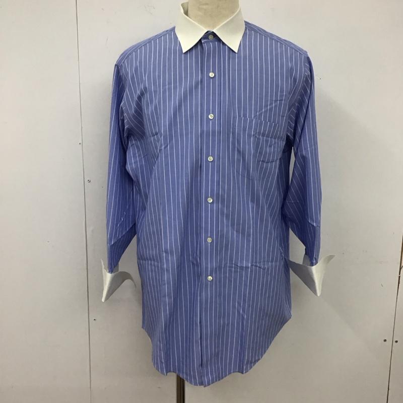 ブルックスブラザーズ BROOKS BROTHERS シャツ、ブラウス 長袖 長袖シャツ カラーシャツ ポケットシャツ 長袖カットソー ストライプシャツ ストライプ 水色 / ライトブルー /  メンズ USED 古着 中古 10113016