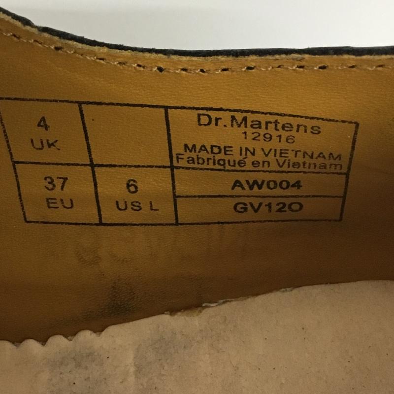 ドクターマーチン Dr.Martens 革靴 革靴 AW004 メダリオン メリージェーン ストラップ UK4 US：6  黒 / ブラック /  レディース USED 古着 中古 10124862