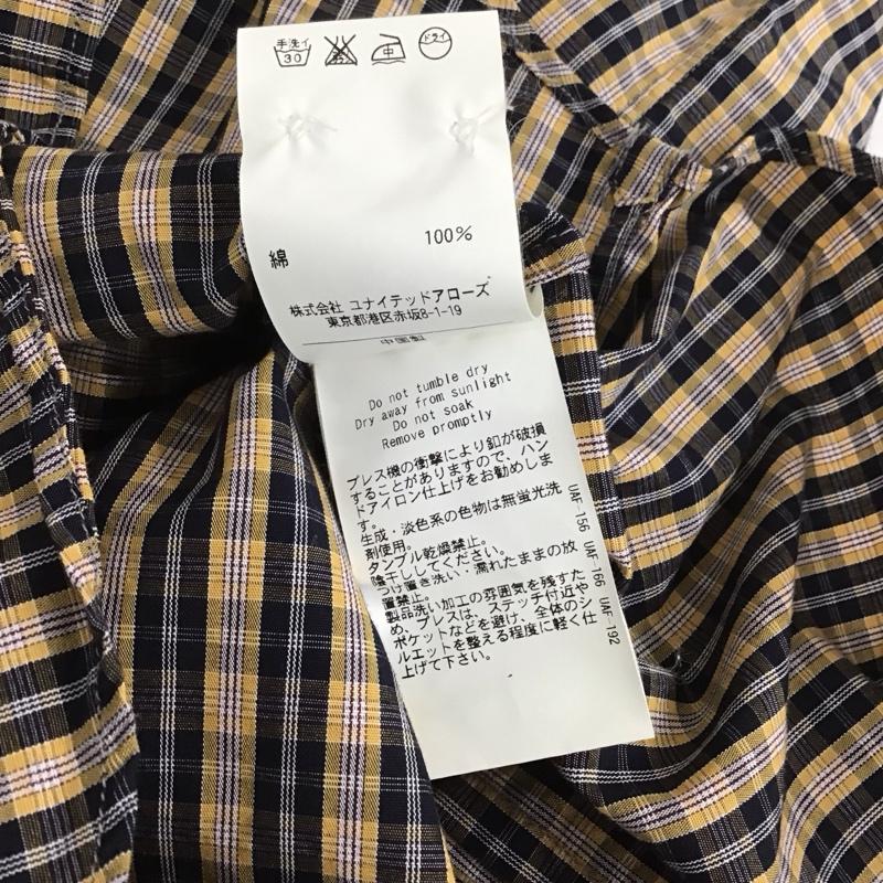 ユナイテッドアローズ UNITED ARROWS シャツ、ブラウス 長袖 長袖シャツ チェックシャツ カラーシャツ M チェック マルチカラー / マルチカラー /  メンズ USED 古着 中古 10128641