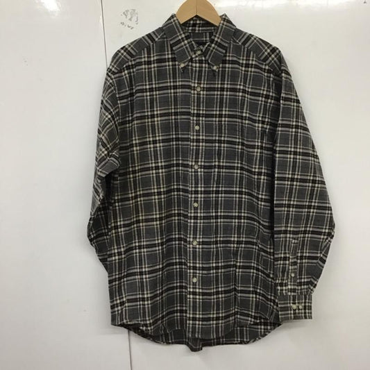 エディーバウアー Eddie Bauer シャツ、ブラウス 長袖 長袖シャツ チェックシャツ カラーシャツ ボタンダウンシャツ S チェック マルチカラー / マルチカラー /  メンズ USED 古着 中古 10129246