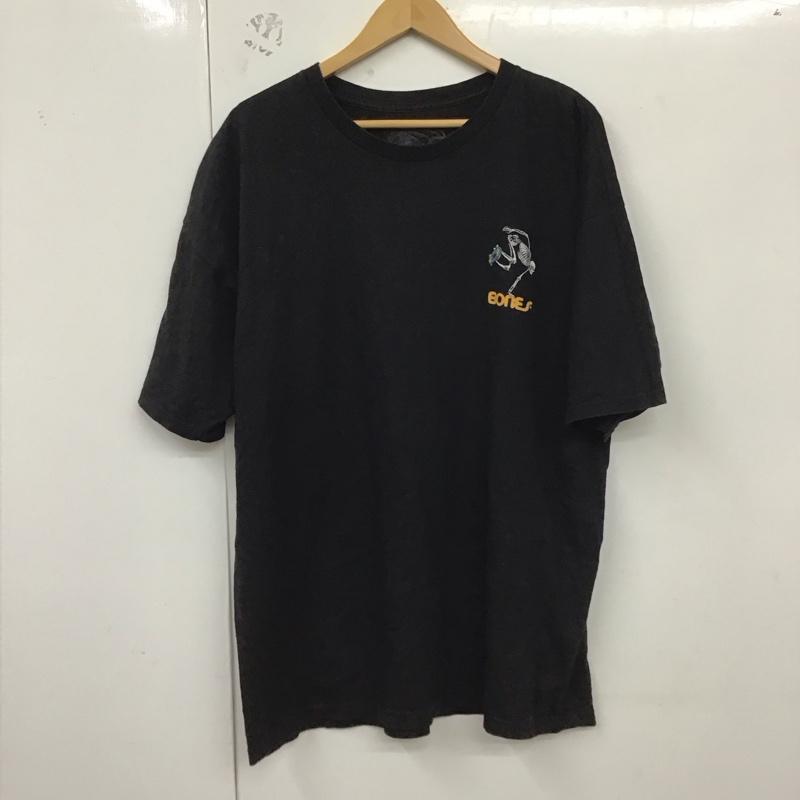 パウエルペラルタ POWELL PERALTA Tシャツ 半袖 半袖カットソー プリントTシャツ クルーネックカットソー XL プリント 黒 / ブラック /  メンズ USED 古着 中古 10130105