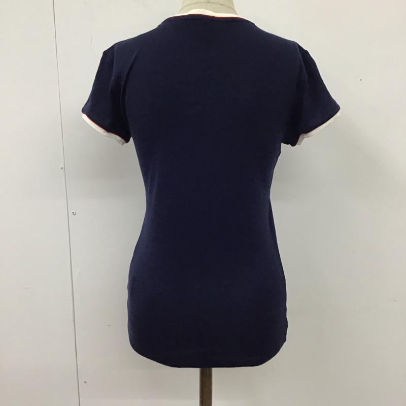 ラルフローレンゴルフ RALPH LAUREN GOLF Tシャツ 半袖 半袖カットソー プリントTシャツ クルーネックカットソー スポーツウェア S プリント 紺 / ネイビー /  レディース USED 古着 中古 10118607