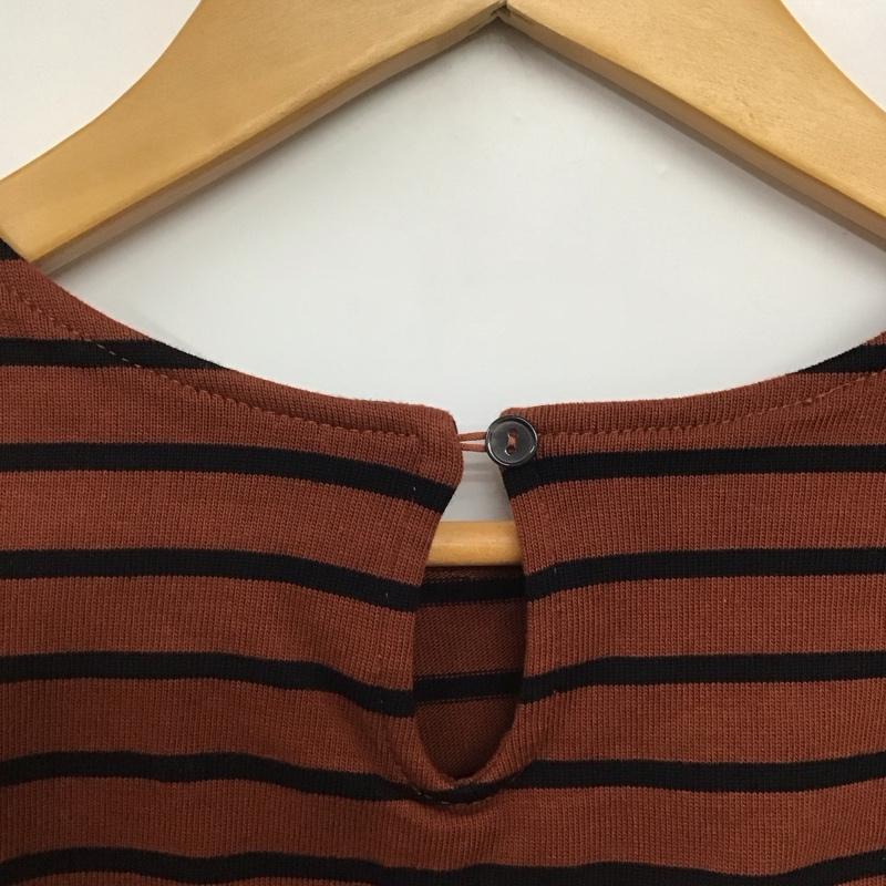 サマンサモスモス Samansa Mos2 カットソー 長袖 FREE ボーダー柄 マルチカラー / マルチカラー /  レディース USED 古着 中古 10142252