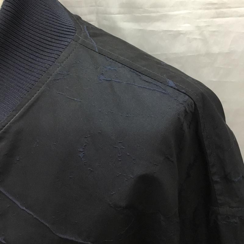 ノーアイディ NO ID. ジャケット、上着 ジャケット、ブレザー 445006-971b ジャケット ジップアップジャケット アウター 無地 紺 / ネイビー /  メンズ USED 古着 中古 10120110
