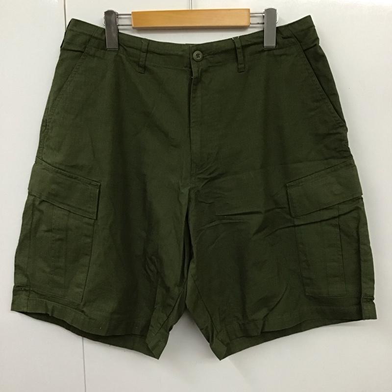 フリークスストア FREAK S STORE パンツ ショートパンツ ショートパンツ ハーフパンツ カジュアルパンツ カーゴパンツ L 無地 カーキ / カーキ /  メンズ USED 古着 中古 10114567