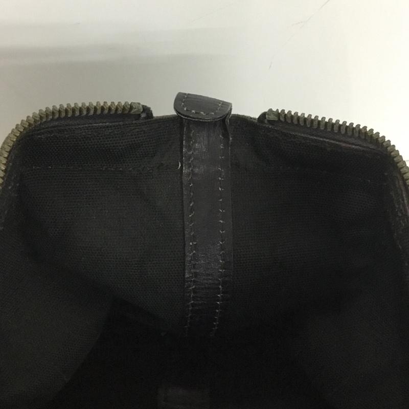 グッチ GUCCI ハンドバッグ ハンドバッグ 80年代 ririジップ GG 総柄 黒 / ブラック /  レディース USED 古着 中古 10137348