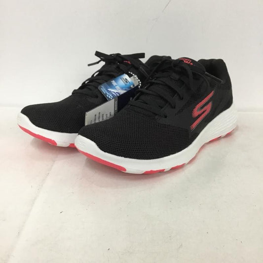 スケッチャーズ SKECHERS スニーカー スニーカー 15651 BKHP GO WALK COOL 23cm 23.0cm ロゴ、文字 黒 / ブラック /  レディース USED 古着 中古 10135795