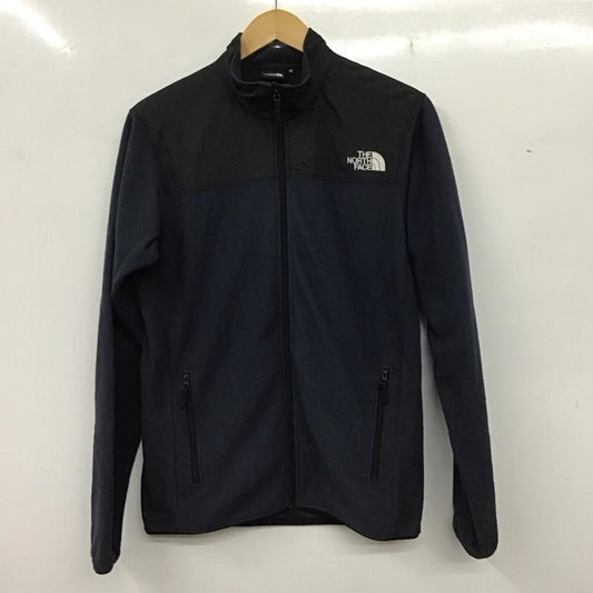 ザノースフェイス THE NORTH FACE ジャケット、上着 ジャンパー、ブルゾン NL71904 Mountain Versa Micro Jacket マウンテンバーサマイクロジャケットフリースジャケット M 無地 紺 / ネイビー /  メンズ USED 古着 中古 10137016