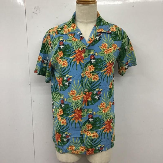 ディズニー Disney シャツ、ブラウス 半袖 半袖シャツ カラーシャツ 半袖カットソー アロハシャツ M プリント マルチカラー / マルチカラー /  メンズ USED 古着 中古 10123988