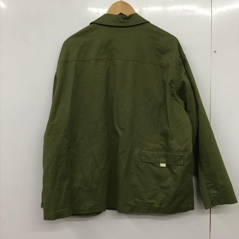 ザラ ZARA ジャケット、上着 ジャケット、ブレザー カジュアルジャケット アウター カラージャケット M 無地 カーキ / カーキ /  メンズ USED 古着 中古 10137520