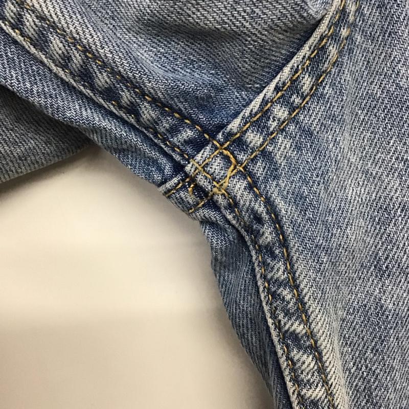 ザラ ZARA パンツ デニム、ジーンズ デニムパンツ ワイドパンツ カジュアルパンツ 34 無地 インディゴ / インディゴ /  レディース USED 古着 中古 10142720