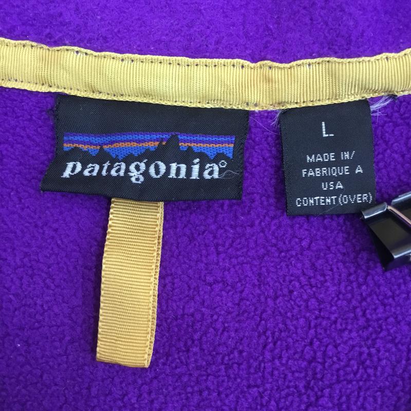 パタゴニア patagonia ジャケット、上着 ジャケット、ブレザー 雪なしタグ　90s L 無地 紫 / パープル /  メンズ USED 古着 中古 10137711