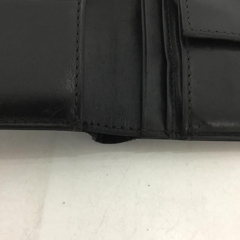 ディーゼル DIESEL 財布 二つ折り ロゴ、文字 黒 / ブラック /  メンズ USED 古着 中古 10136701