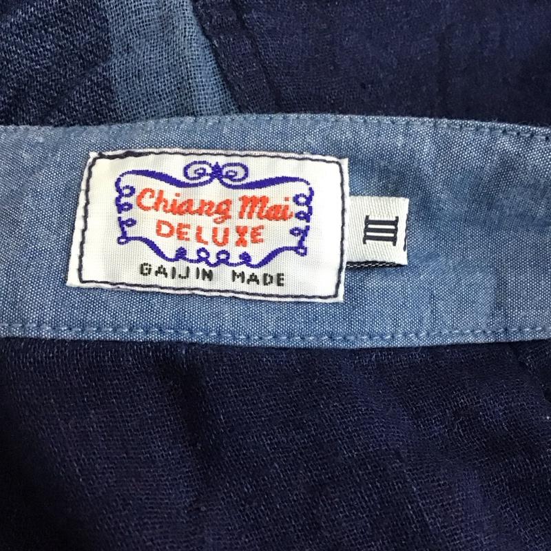 ガイジンメイド GAIJIN MADE パンツ ショートパンツ ハーフパンツ ショートパンツ カジュアルパンツ チェックパンツ 3 チェック 青 / ブルー /  メンズ USED 古着 中古 10106539