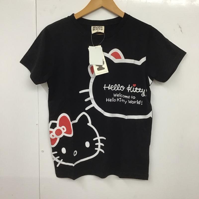 古着 USED Tシャツ 半袖 ハローキティ M プリント X キャラクター 黒 / ブラック /  レディース USED 古着 中古 10147694