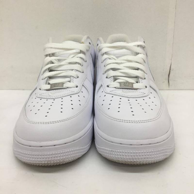 ナイキ NIKE スニーカー スニーカー AIR FORCE1 LOW SUPREME エアフォース１　シュプリーム CU9225 100 28.0cm ロゴ、文字 白 / ホワイト /  メンズ USED 古着 中古 10109018
