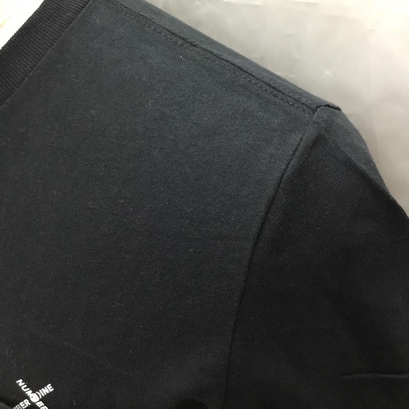ナンバーナイン NUMBER (N)INE Tシャツ 半袖 S 無地 黒 / ブラック /  メンズ USED 古着 中古 10111899