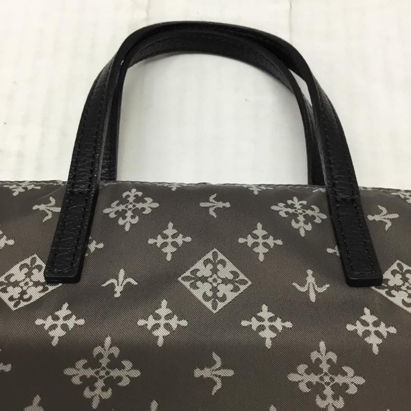 ラシット russet ハンドバッグ ハンドバッグ ショルダー 2WAY 総柄 ダークグレー / ダークグレー / X 黒 / ブラック /  レディース USED 古着 中古 10117660