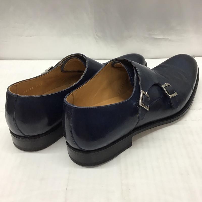 カンパニーレ Campanile 革靴 革靴 ダブルモンク 無地 紺 / ネイビー /  メンズ USED 古着 中古 10122515