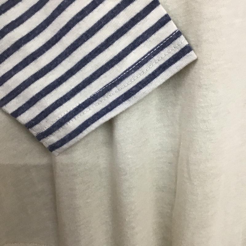 ゴースローキャラバン go slow caravan チュニック 七分袖 1 無地 X ロゴ、文字 X ボーダー柄 マルチカラー / マルチカラー /  レディース USED 古着 中古 10144263