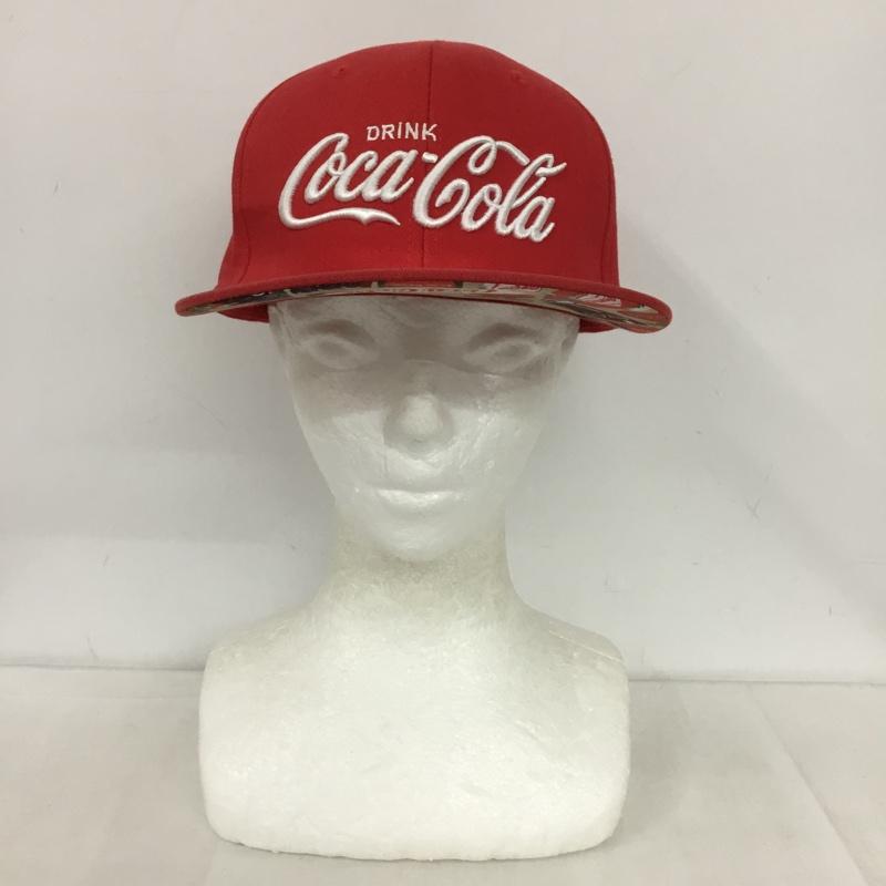 コカコーラ Coca Cola 帽子 キャップ ロゴ、文字 赤 / レッド /  メンズ USED 古着 中古 10149839