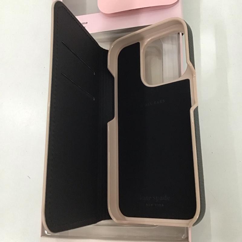 ケイトスペード Kate Spade ファッション小物 ファッション小物 KSIPH-255-BPLVM iPhone14 Pro iPhoneケース 無地 黒 / ブラック /  レディース USED 古着 中古 10124374