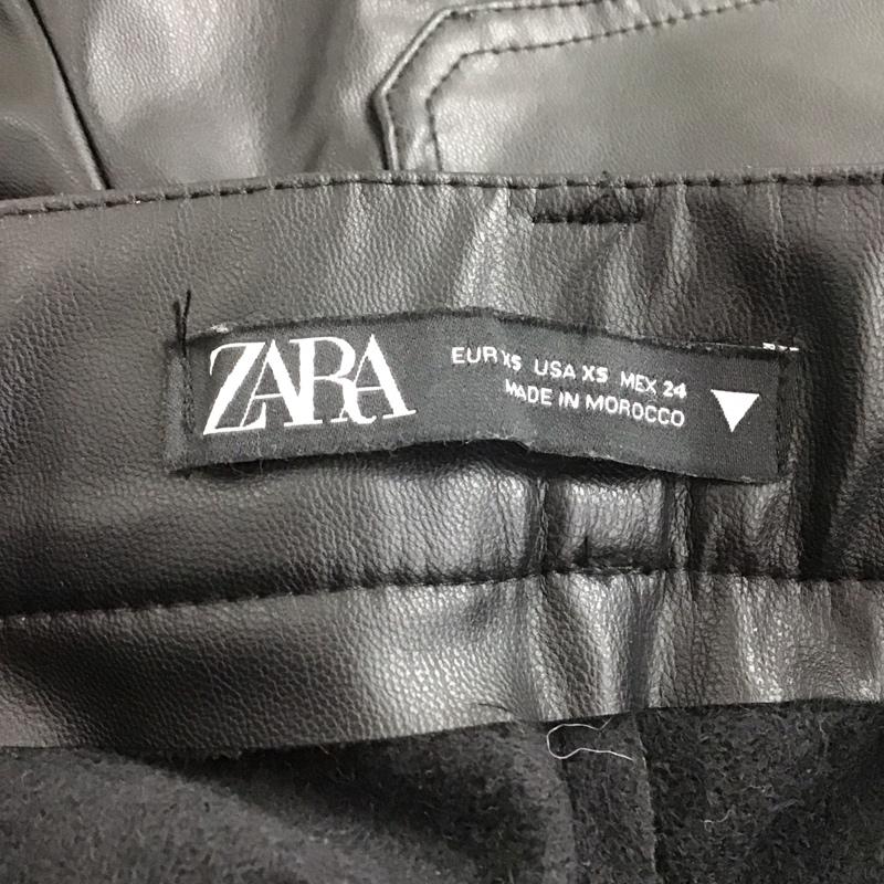 ザラ ZARA パンツ ショートパンツ XS 無地 黒 / ブラック /  レディース USED 古着 中古 10148619