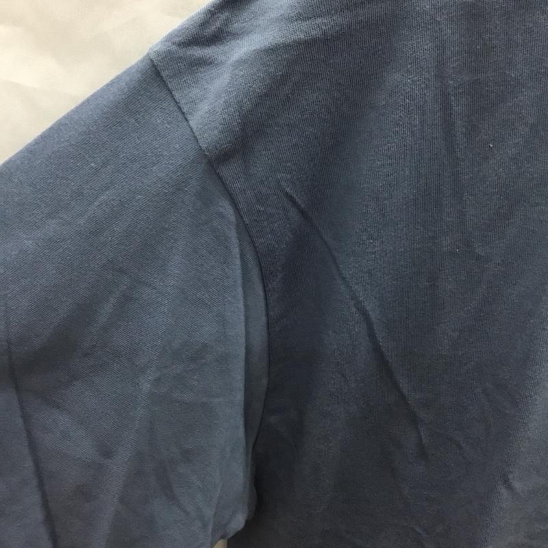 ラコレ LAKOLE Tシャツ 半袖 LKMC03U1NM オーバーサイズ L 無地 紺 / ネイビー /  メンズ USED 古着 中古 10119335