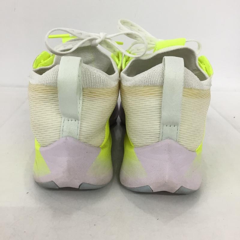 ナイキ NIKE スニーカー スニーカー DN2658-101 W ZOOM FLY 4 Premium 23.5cm 23.5cm ロゴ、文字 白 / ホワイト / X 黄 / イエロー /  レディース USED 古着 中古 10150964