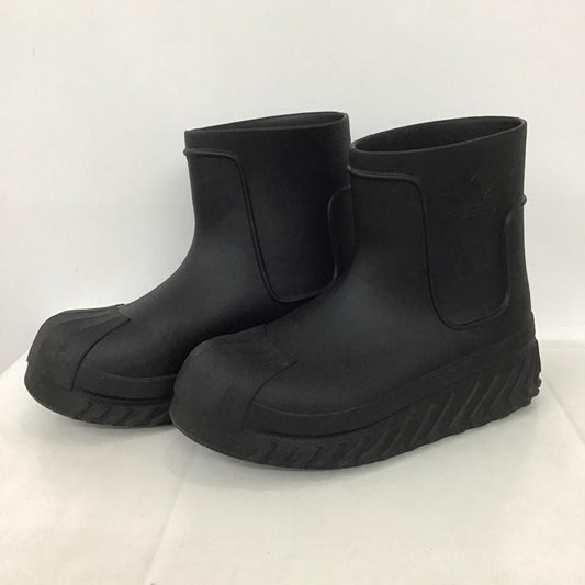 アディダス adidas ブーツ ブーティ ADIFOM SST BOOT ロゴ、文字 黒 / ブラック /  メンズ USED 古着 中古 10135372