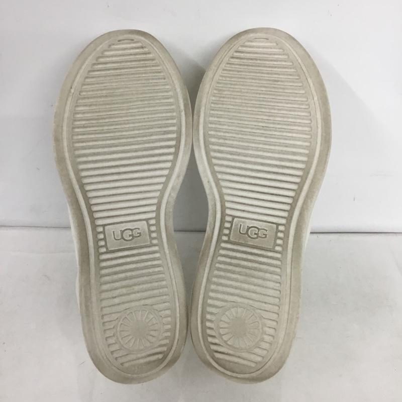 アグ UGG スニーカー スニーカー 1110876 Libu Lite リブ ライト 23cm 23.0cm ロゴ、文字 オフホワイト / オフホワイト /  レディース USED 古着 中古 10148796