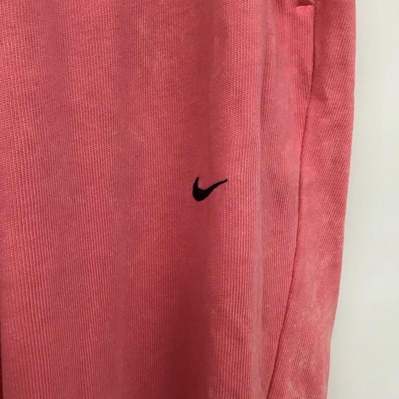 ナイキ NIKE パンツ ワークパンツ、ペインターパンツ dq3341-675 ウォッシュドスウッシュスウェットパンツ スウェットパンツ M ロゴ、文字 桃 / ピンク /  レディース USED 古着 中古 10128988