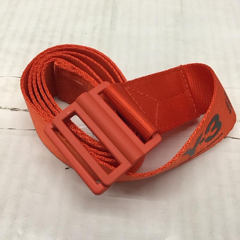 ワイスリー Y-3 ベルト・バックル ベルト CL L BELT ロゴ、文字 赤 / レッド /  メンズ USED 古着 中古 10120216