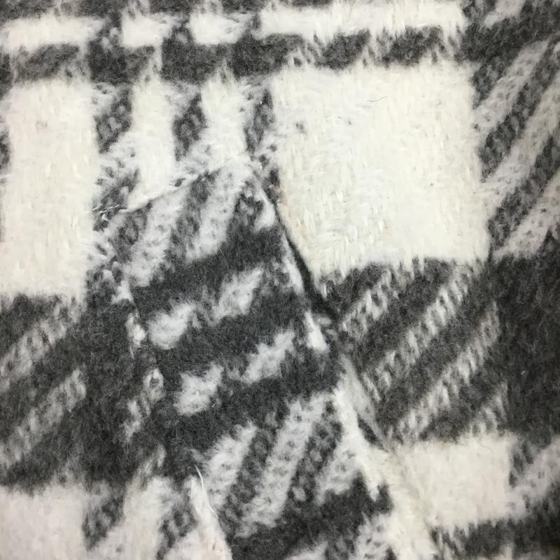 エピトミ EPTM. ジャケット、上着 ジャケット、ブレザー シャツジャケット L チェック 白 / ホワイト / X 黒 / ブラック /  メンズ USED 古着 中古 10140070