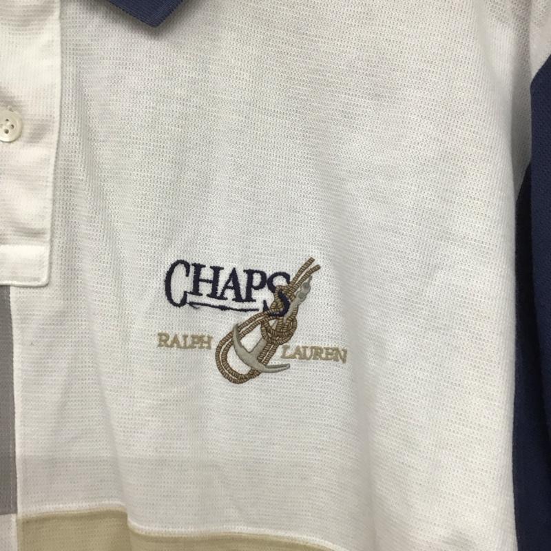 チャップス CHAPS ポロシャツ 半袖 L 無地 マルチカラー / マルチカラー /  メンズ USED 古着 中古 10145654