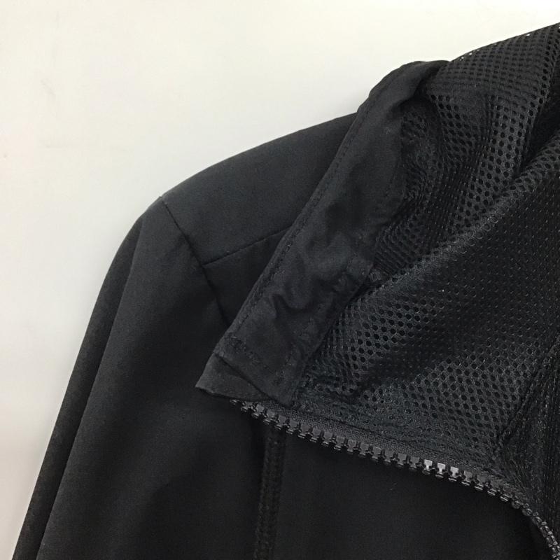 アンダーアーマー UNDER ARMOUR ジャケット、上着 ジャンパー、ブルゾン ジップアップジャケット ナイロンジャケットパーカー アウター L ロゴ、文字 黒 / ブラック /  メンズ USED 古着 中古 10141685