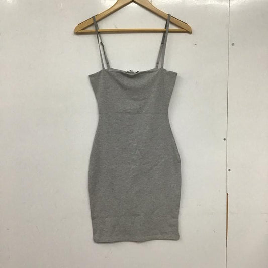 ザラ ZARA キャミソール キャミソール キャミソール ノースリーブカットソー M 無地 灰 / グレー /  レディース USED 古着 中古 10135015