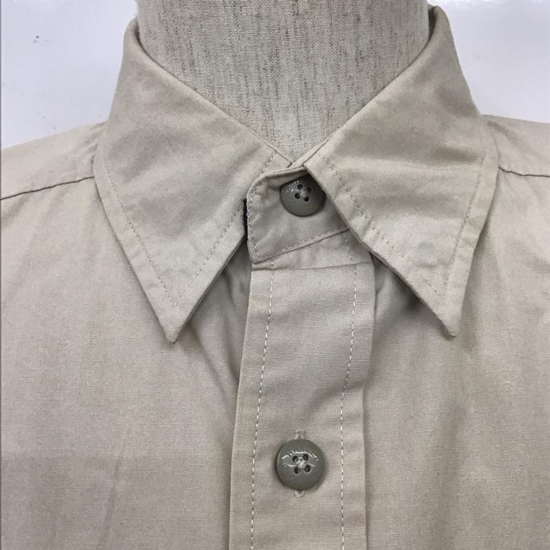 ハーレーダビッドソン Harley-Davidson シャツ、ブラウス 半袖 96135-09VM バックロゴ L 刺繍 ベージュ / ベージュ /  メンズ USED 古着 中古 10111870