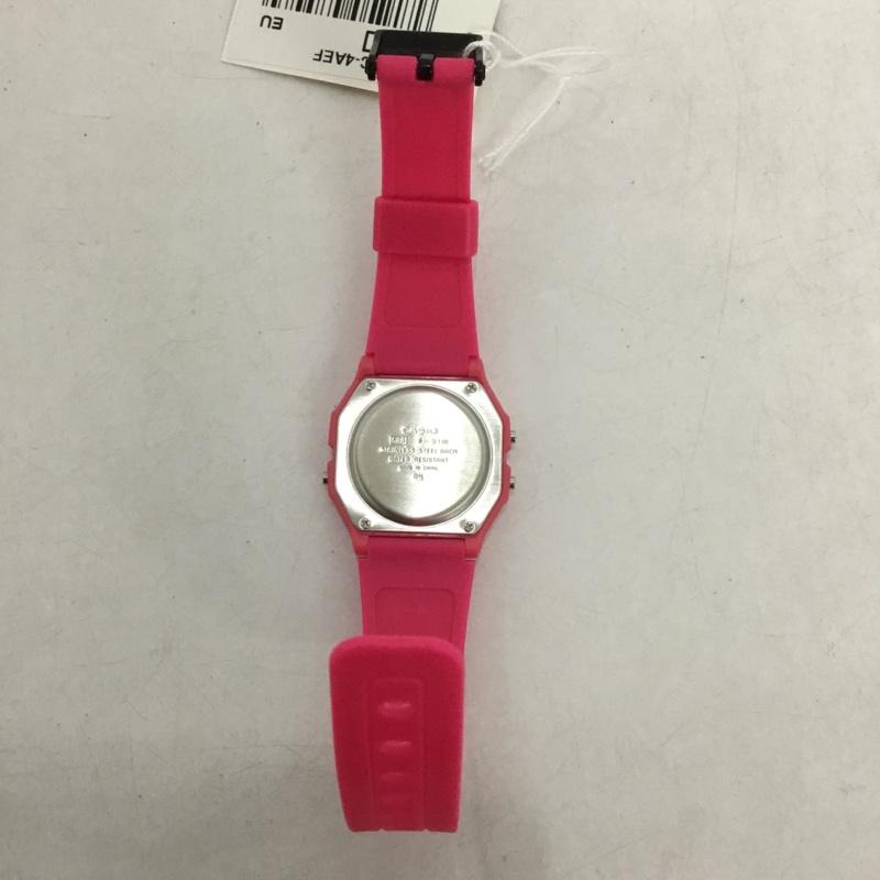 カシオ CASIO 腕時計 デジタル F-91WC F-91WC-4AEF チープカシオ チプカシ 無地 桃 / ピンク /  メンズ USED 古着 中古 10144077