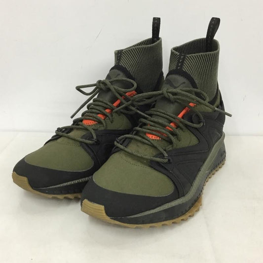 プーマ PUMA スニーカー スニーカー 36374703 TSUGI KORI 27cm 27.0cm ワンポイント カーキ / カーキ / X 黒 / ブラック /  メンズ USED 古着 中古 10139975
