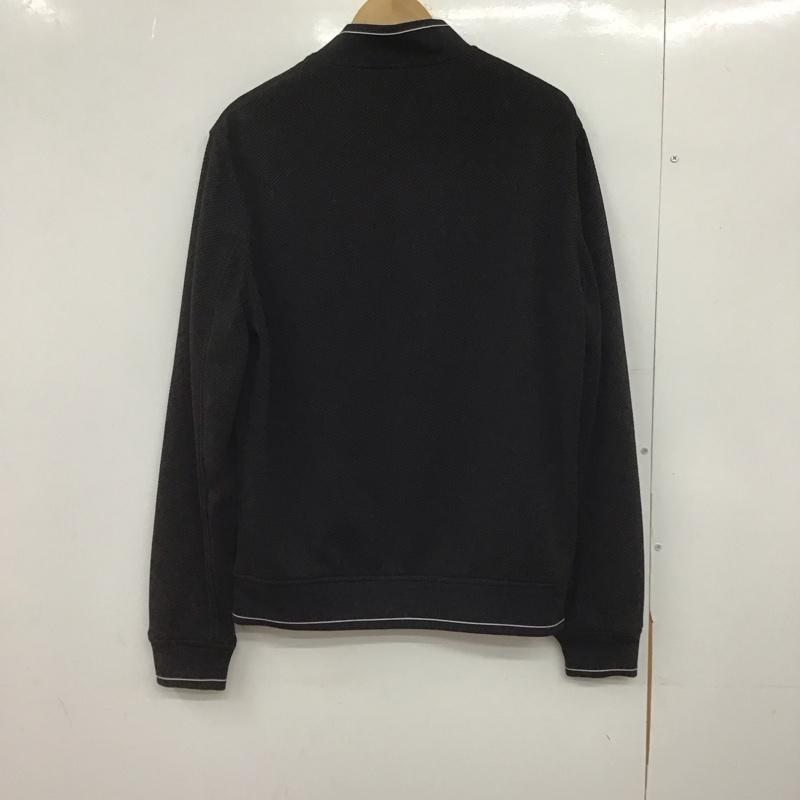ザラ ZARA ジャケット、上着 ジャンパー、ブルゾン ジップアップジャケット ノーカラージャケット アウター M 無地 黒 / ブラック /  メンズ USED 古着 中古 10147859