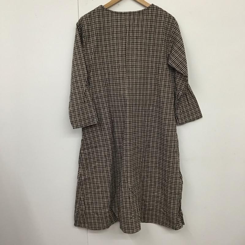 スタディオクリップ studio CLIP ワンピース ロングスカート FREE チェック マルチカラー / マルチカラー /  レディース USED 古着 中古 10129609