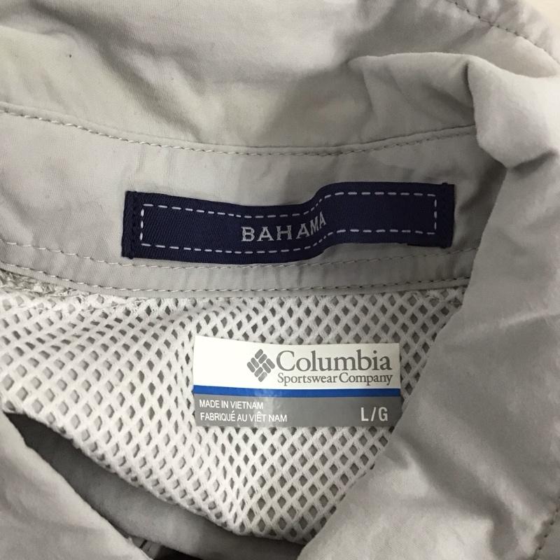 コロンビア Columbia シャツ、ブラウス 長袖 120 fm7048 バハマシャツ 長袖シャツ カジュアルシャツ L 無地 マルチカラー / マルチカラー /  メンズ USED 古着 中古 10125478