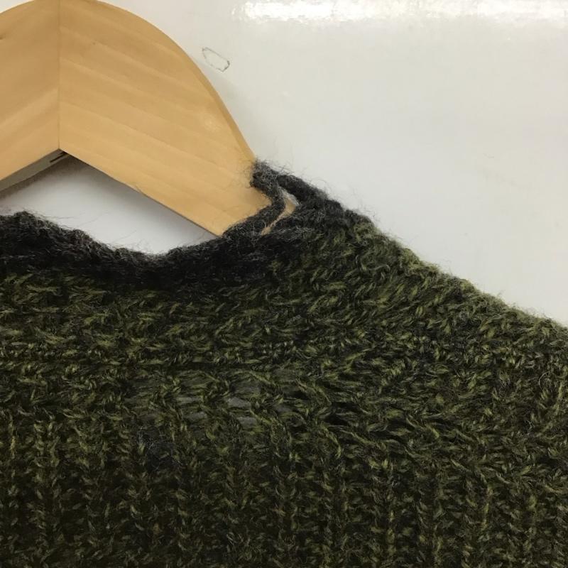 ペンドルトン PENDLETON カーディガン 長袖 長袖カーディガン 前ボタン ニットカーディガン 50s M 無地 カーキ / カーキ /  メンズ USED 古着 中古 10147991