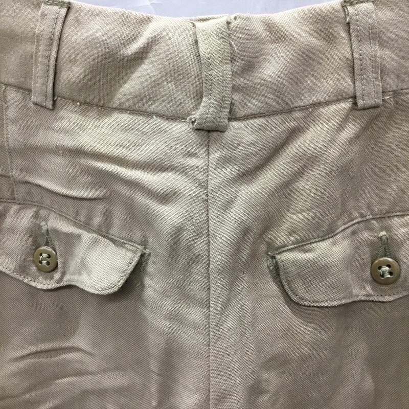 ミリタリー ミリタリー パンツ ワークパンツ、ペインターパンツ ミリタリーパンツ ワイドパンツ ストレートパンツ 60s トロピカルトラウザー us.army 30インチ 無地 ベージュ / ベージュ /  メンズ USED 古着 中古 10119419