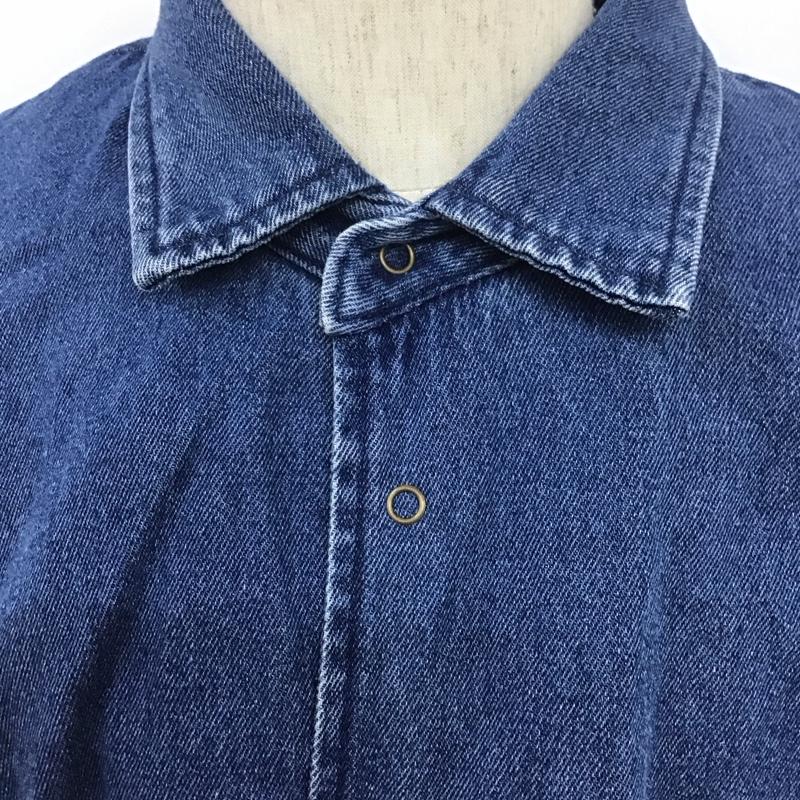 アーバンリサーチ URBAN RESEARCH ジャケット、上着 ジャケット、ブレザー wh96-17y001 デニムブルゾン デニムジャケット アウター カジュアルジャケット 40 無地 インディゴ / インディゴ /  メンズ USED 古着 中古 10106713