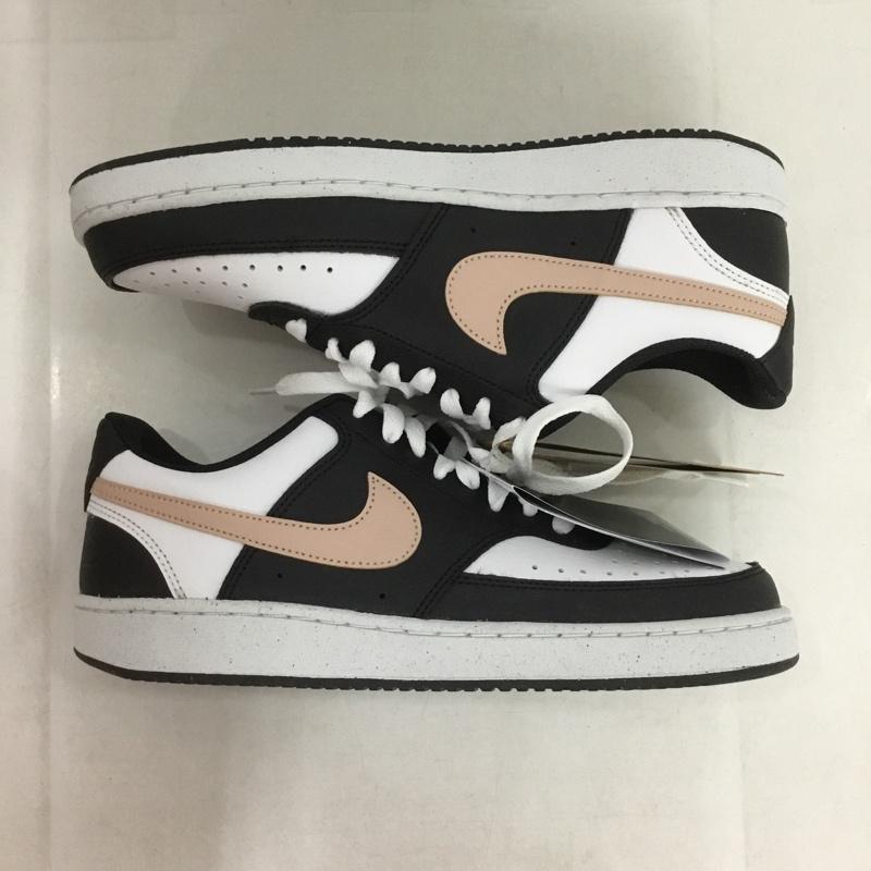 ナイキ NIKE スニーカー スニーカー DH3158 009 W COURT VISION LOW NN 25cm 箱有 25.0cm ロゴ、文字 白 / ホワイト / X 黒 / ブラック / X 桃 / ピンク /  レディース USED 古着 中古 10139932